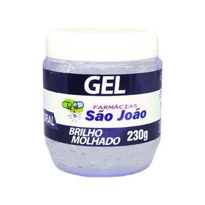 Gel Fixador São João Brilho Molhado Floral 230g