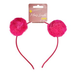 Tiara Mais Linda Kids Pom Pom 1 Unidade