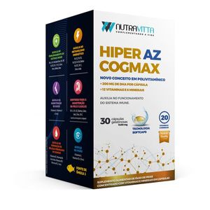 Nutravitta Hiper AZ Cogmax com 30 Cápsulas