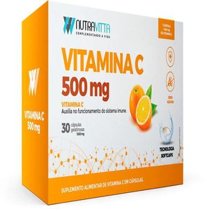 Vitamina C Nutra Vitta com 30 Cápsulas