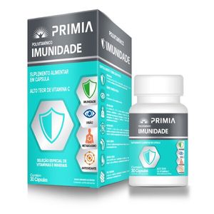 Primia Polivitamínico Imunidade 30 Cápsulas