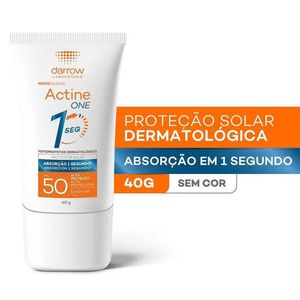 Actine One Facial Sem Cor FPS 50 40g Darrow