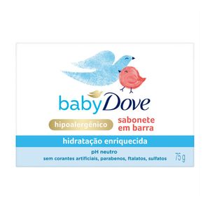 Sabonete em Barra Baby Dove Hidratação Enriquecida 75g