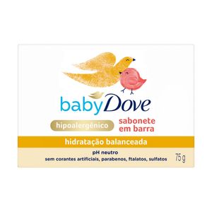 Sabonete Infantil Glicerinado Dove Baby 75g