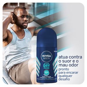 Desodorante Antitranspirante Roll On Dry Fresh Nivea Men 50ml