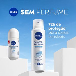 Desodorante Nivea Roll-On Feminino Sem Perfume 50ml
