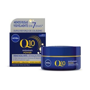 NIVEA Creme Facial Antissinais Q10 Power Noite 49g