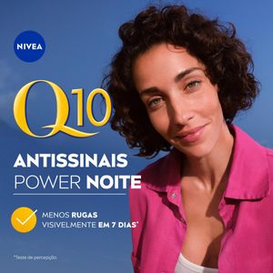 NIVEA Creme Facial Antissinais Q10 Power Noite 49g