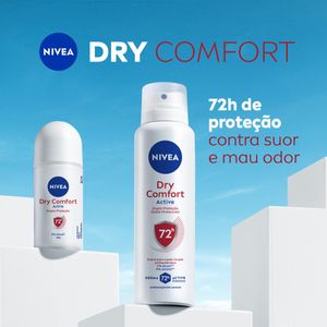 Desodorante Nivea Roll-On Feminino Dry Comfort 50ml