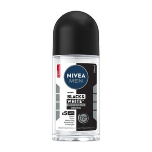 Desodorante Roll-On Nivea Men Invisible Black & White 50ml