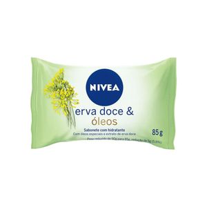 Sabonete em Barra Erva Doce & Óleos Nivea 85g