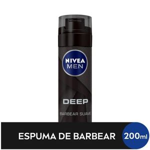 Espuma de Barbear Deep Nivea Men 200ml