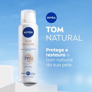 NIVEA Desodorante Antitranspirante Aerossol Tom Natural 150ml