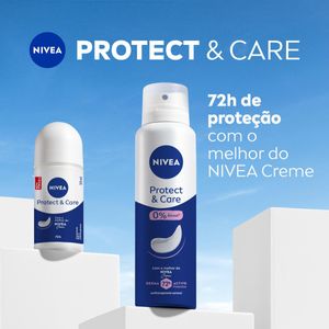 Desodorante Aerosol Nivea Feminino Protect & Care 150ml