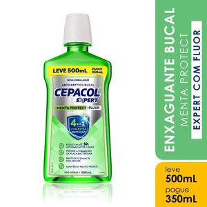 Enxaguante Bucal Cepacol Flúor 500ml