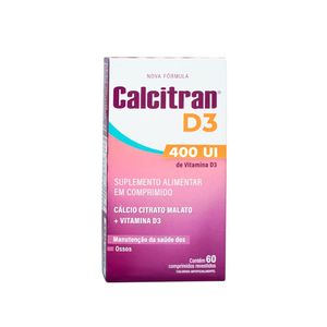 Calcitran D3 400UI 60 Comprimidos