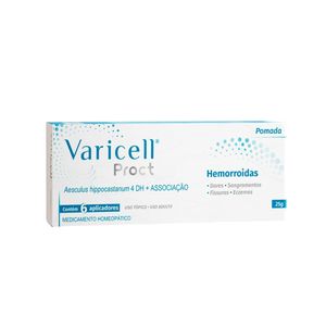 Varicell Proct Pomada 25g c/ 6 Aplicadores