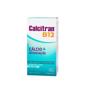 Calcitran B12 Solução Oral 150ml Divcom