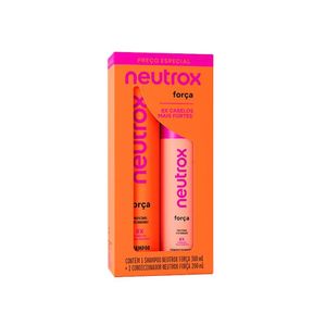 Kit Neutrox Shampoo 300ml + Condicionador 200ml Força
