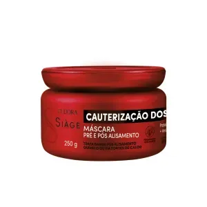 Máscara Capilar Eudora Siàge 250g Cauterização dos Lisos