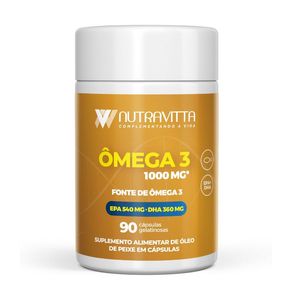 Nutra Vitta Ômega 3 90 Cápsulas Sorocaps