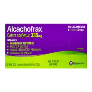Alcachofra Alcachofrax 335mg 30 Comprimidos Catarinense