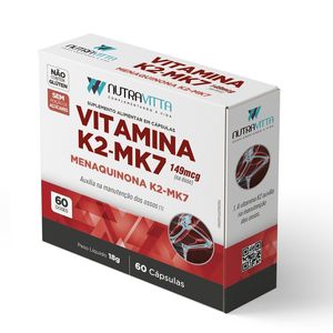 Nutra Vitta Vitamina K2 MK7 60 Cápsulas