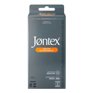 Preservativo Jontex 6 Unidades Retardante