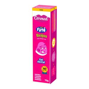 Gel Dental Carmed 70g com Flúor Beijos