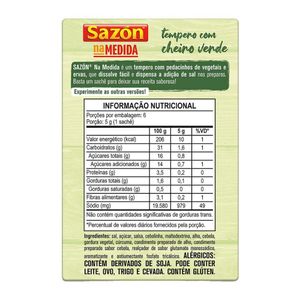 Tempero Sazón na Medida Cheiro Verde 30g
