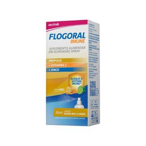 Flogoral Imune Spray 30ml Mel e Limão Aché