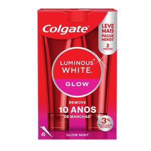 Creme Dental Para Clareamento Colgate Luminous White Glow 70g 2 un