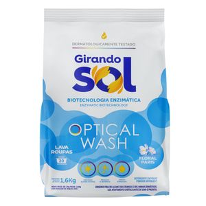 Lava Roupas em Pó Girando Sol 1,6kg Azul