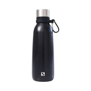 Garrafa Squeeze Urbano 600/700ml Inox/Preto