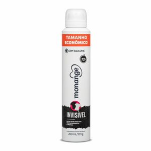Desodorante Feminino Monange Aero 200ml Anti Invisível