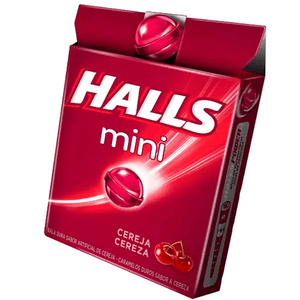 Bala Halls Mini Cereja 15g