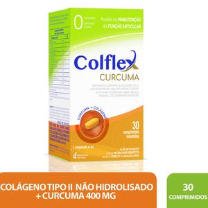 Suplemento Colflex Cúrcuma Mantecorp 30 Comprimidos