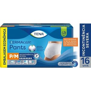 Roupa Íntima Tena Pants Dermacare P/M 16 Unidades