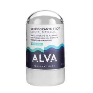 Desodorante Alva Stick 60g Cristal Vegano