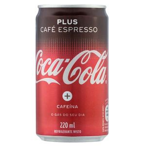 Refrigerante Coca-Cola Plus Café Espresso Lata 220ml