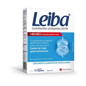 Leiba 12 Cápsulas União Química