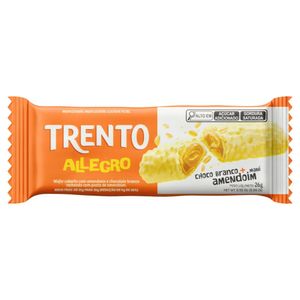 Chocolate Trento Allegro Branco Com Amendoim 26g