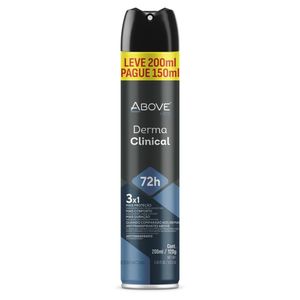 Desodorante Above Aero 200ml Men Dermclinical Lv200ml Pg150ml
