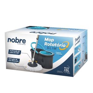 Mop Balde Slim Rotatório 13L Nobre