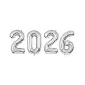 Kit de Balões BR Festas 2026 Prata