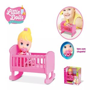 Boneca Little Dolls Bercinho 8010