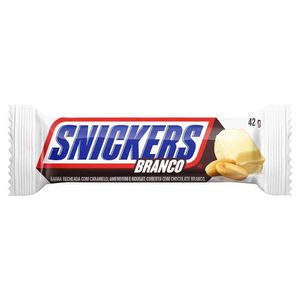 Snickers de Chocolate Branco com Amendoim 42g