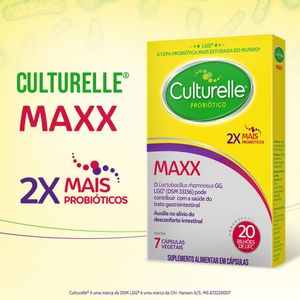 Culturelle Probiótico Maxx 7 Cápsulas Cellera