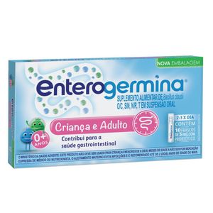 Enterogermina Probiótico Crianças e Adultos 5ml 10 Frascos