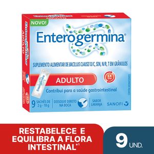 Enterogermina Adulto 2g 9 Sachês